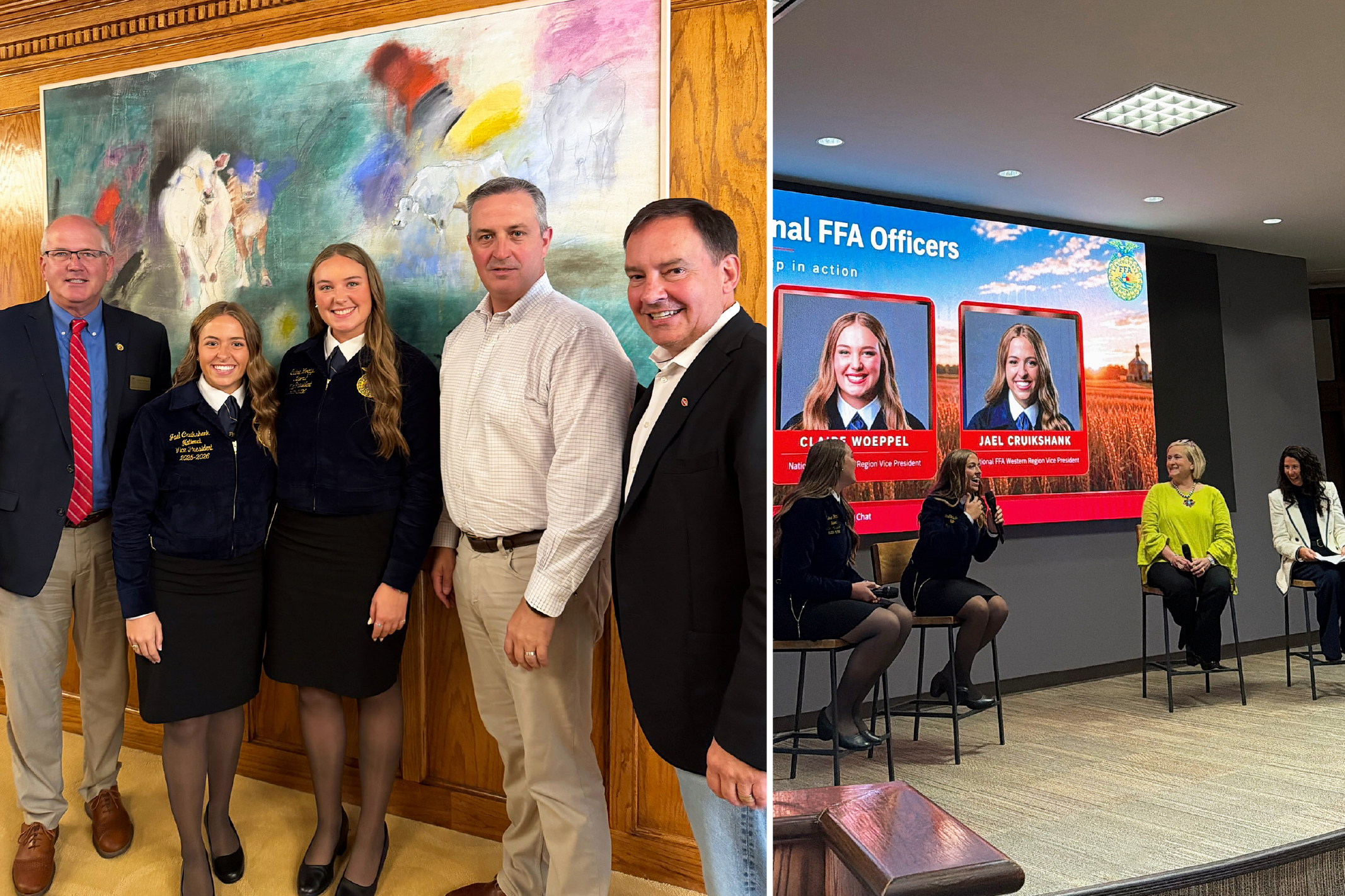FFA visit to Springdale World Headquarters